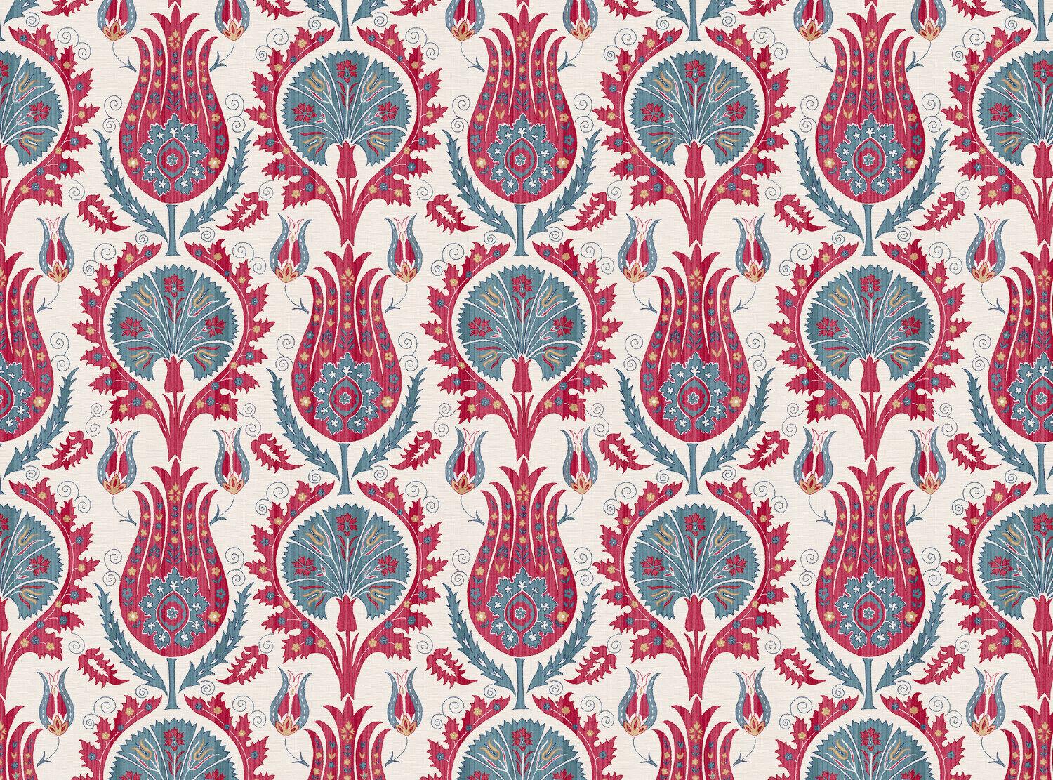 CW: Warm red and grey blue | BASE: Luxury Linen