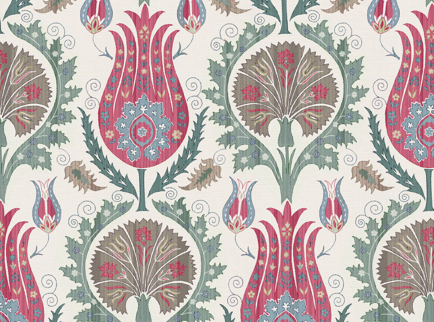 CW: Pinks and blue green | BASE: Luxury Linen