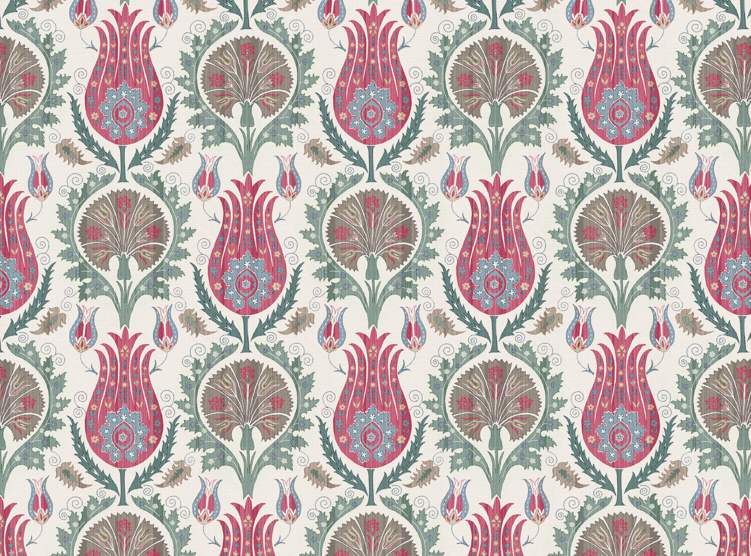 CW: Pinks and blue green | BASE: Luxury Linen