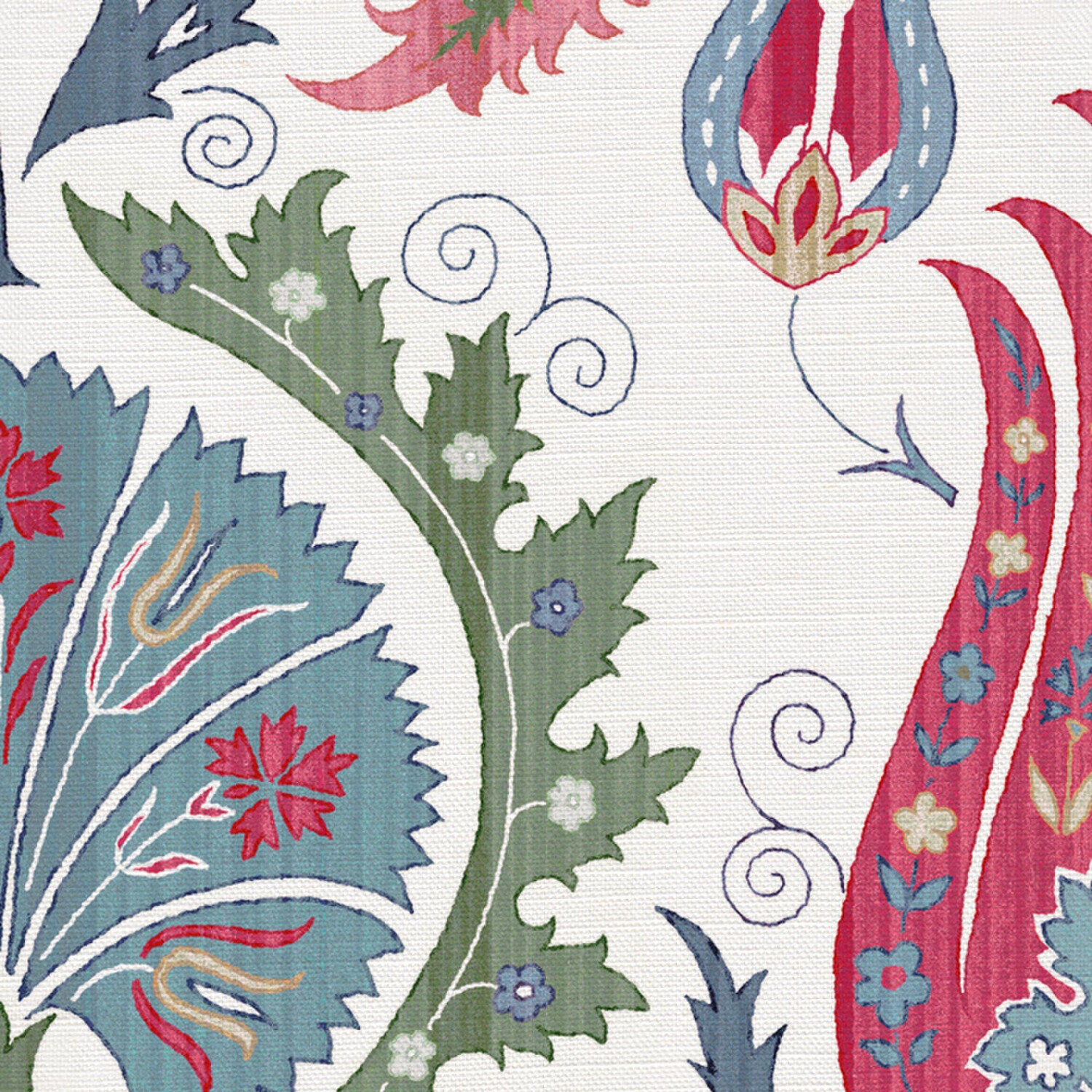 CW: Red blue and green | BASE: Luxury Linen | HERO