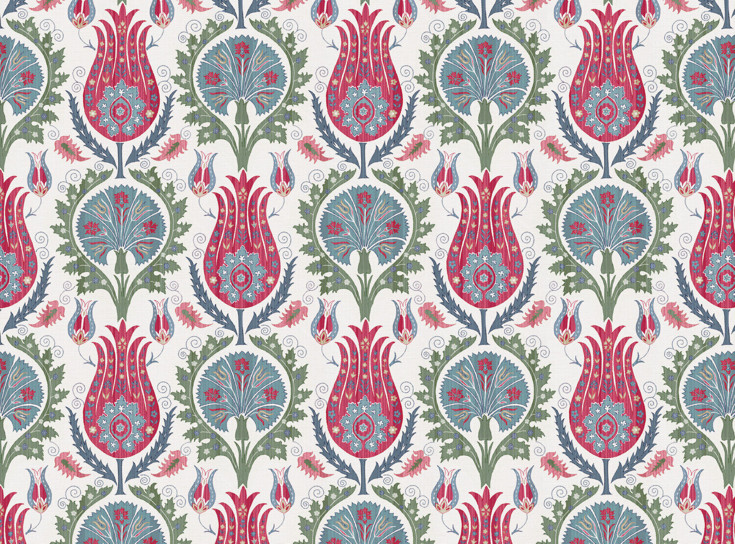 CW: Red blue and green | BASE: Luxury Linen