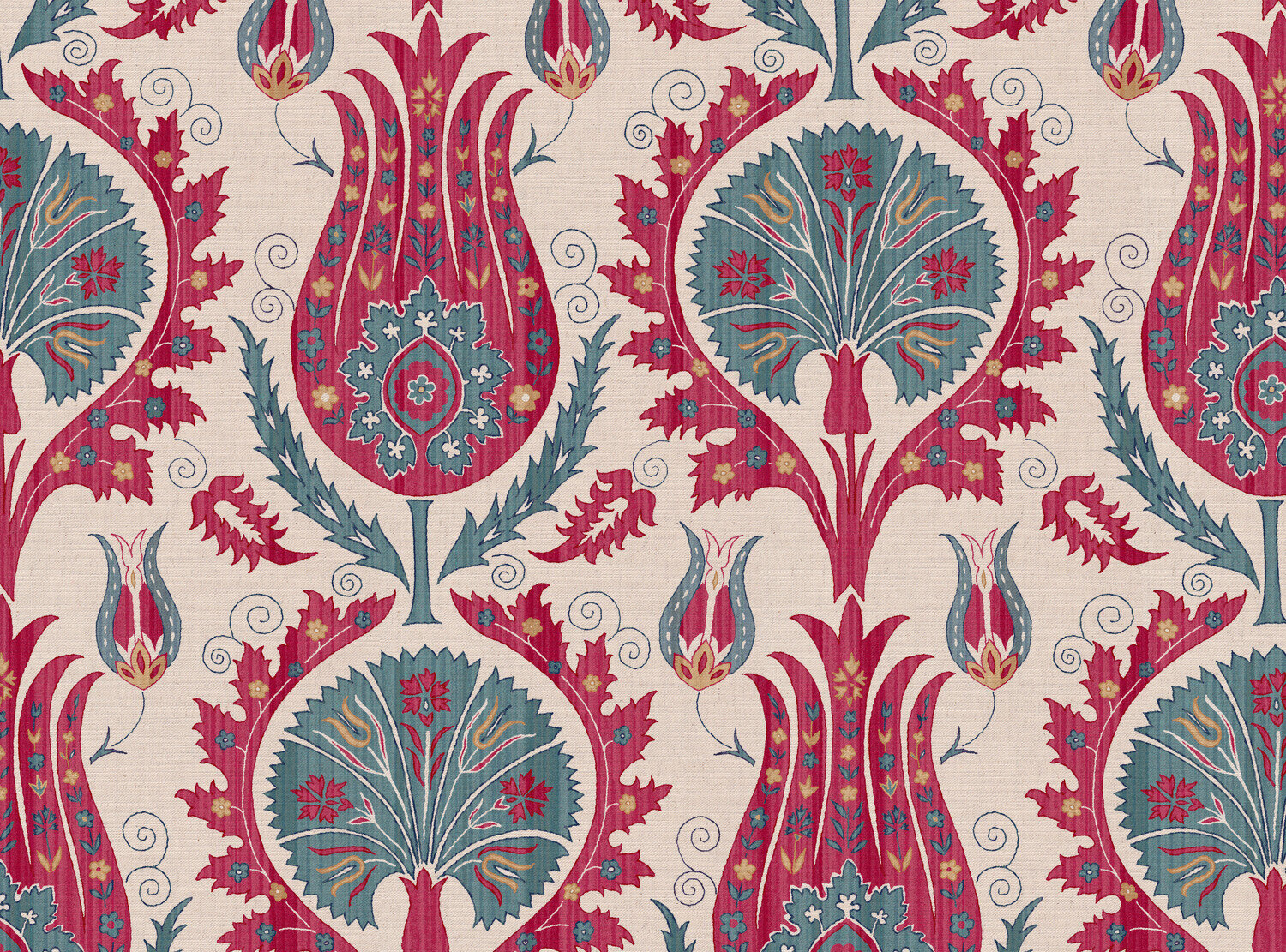 CW: Pinky red and grey blue | BASE: Mercia Linen
