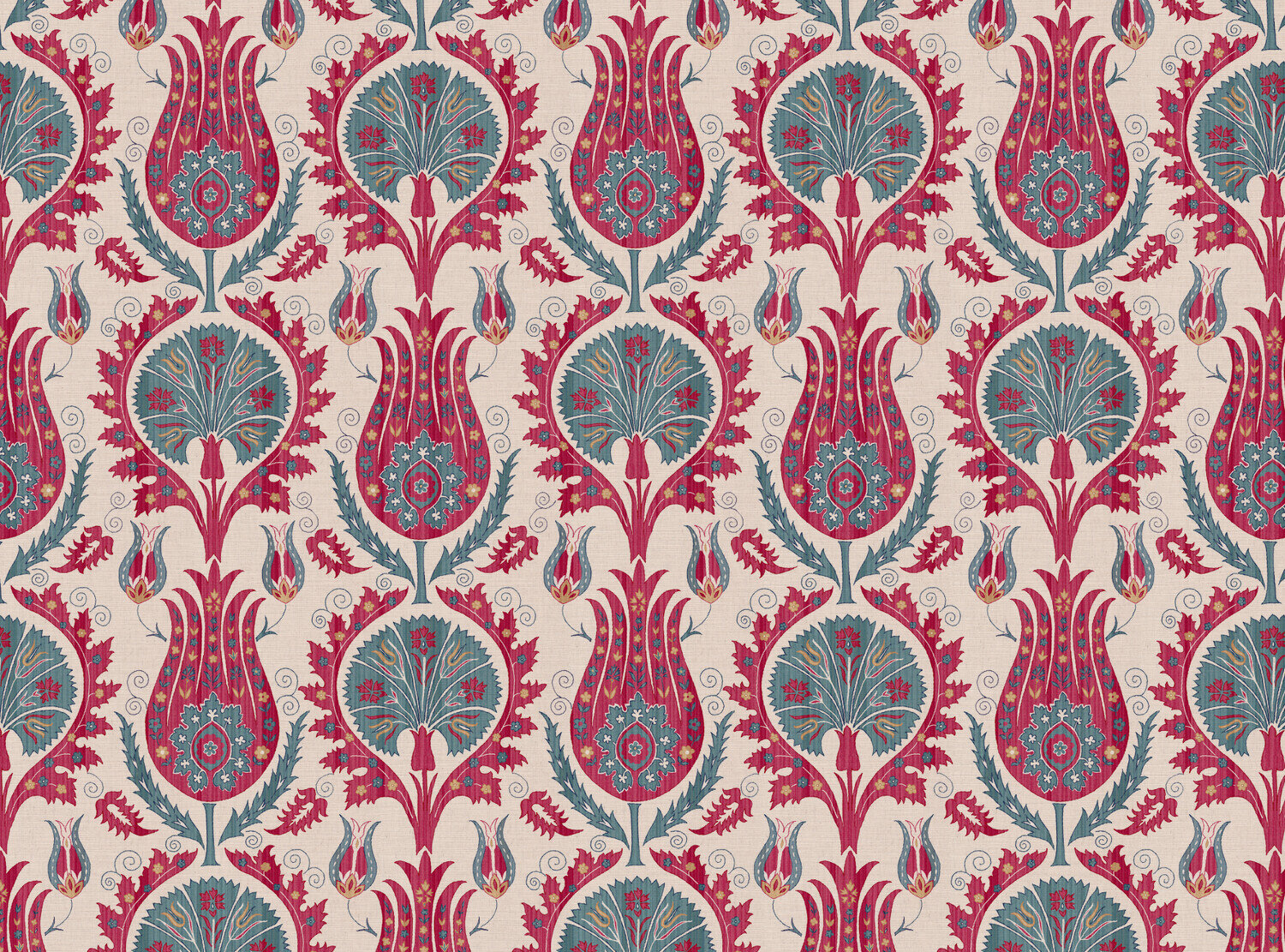 CW: Pinky red and grey blue | BASE: Mercia Linen