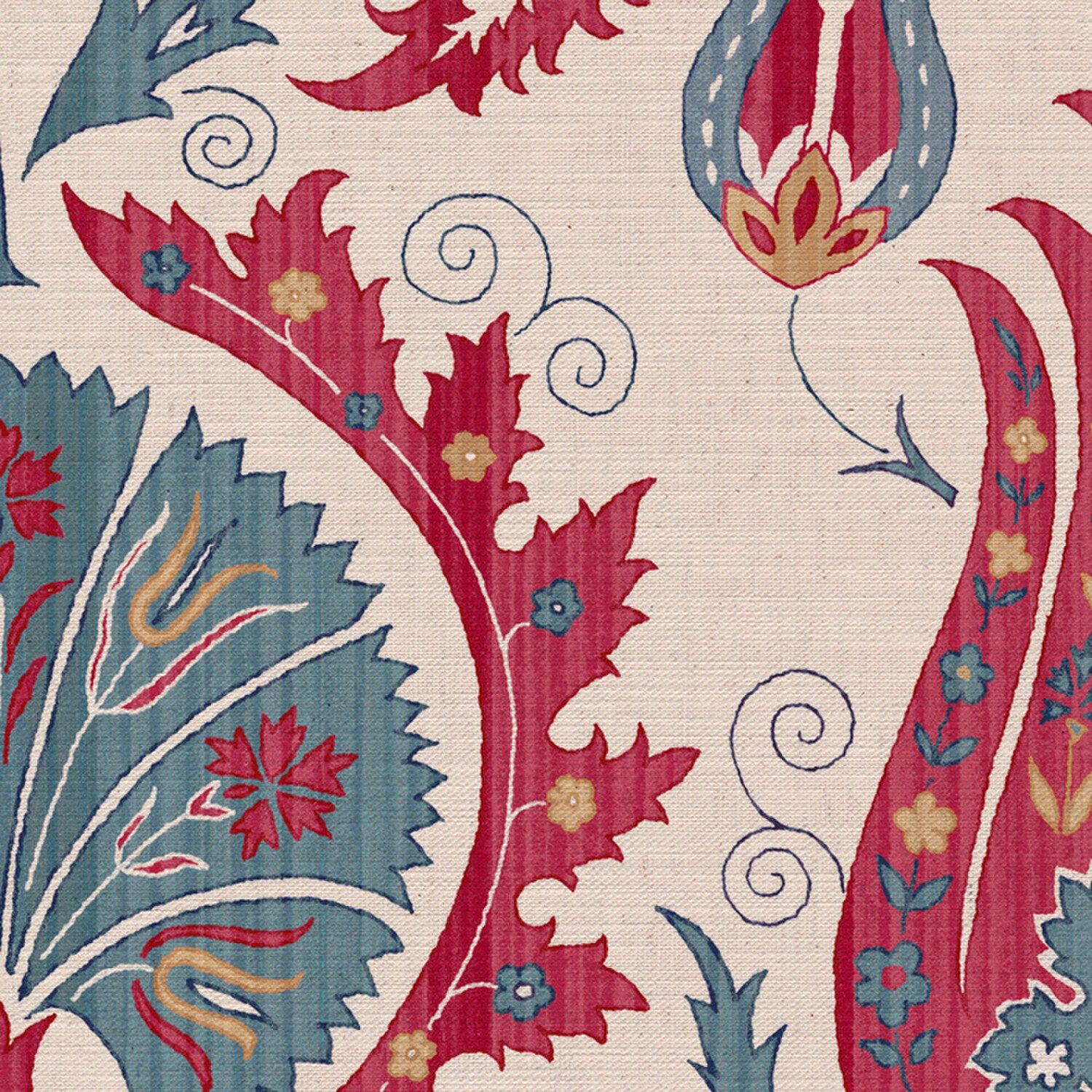 CW: Warm red and grey blue | BASE: Mercia Linen | HERO