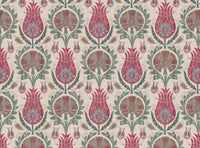 Pinks and blue green