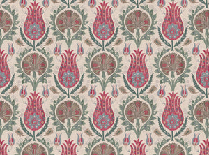 Pinks and blue green