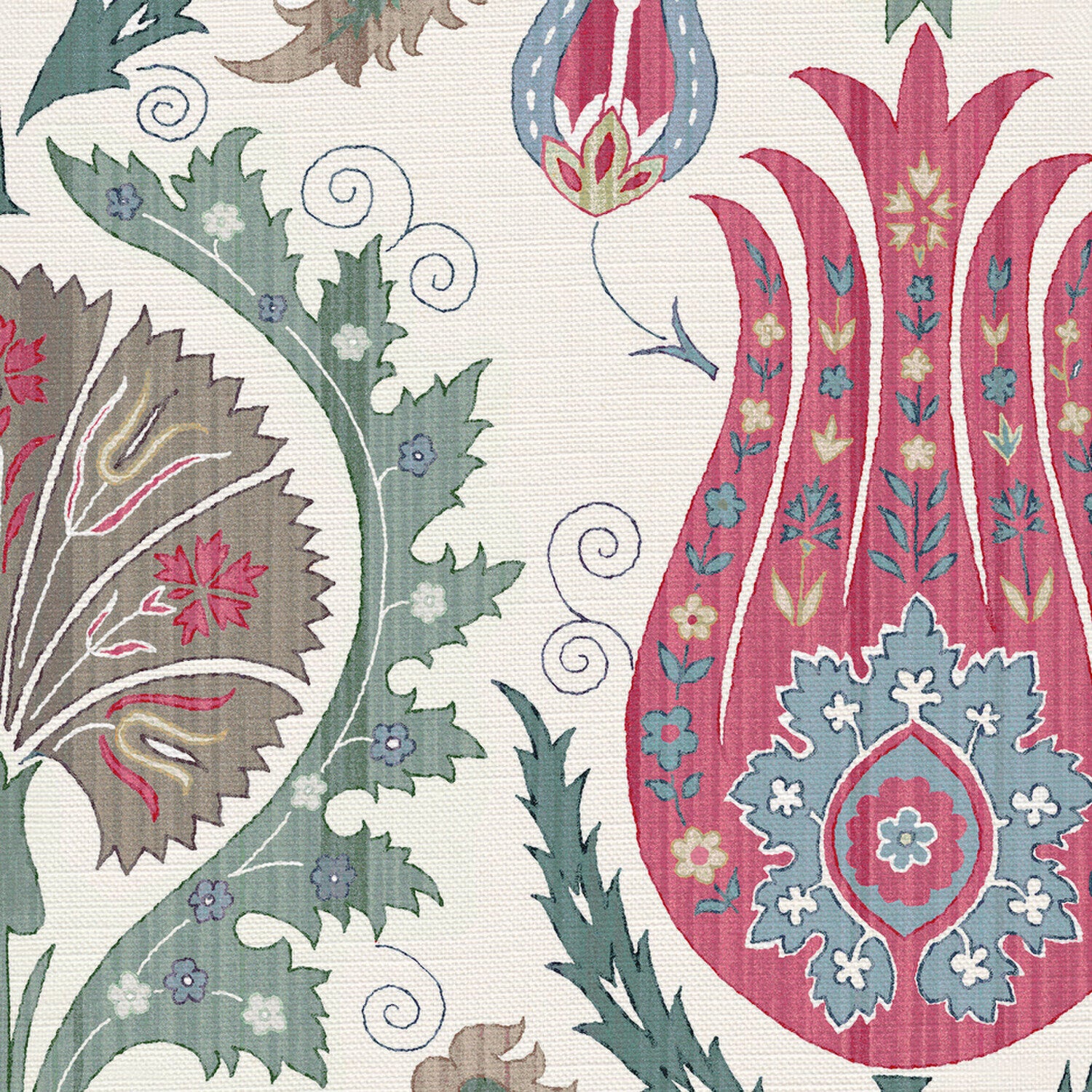 CW: Pinks and blue green | BASE: Luxury Linen | HERO