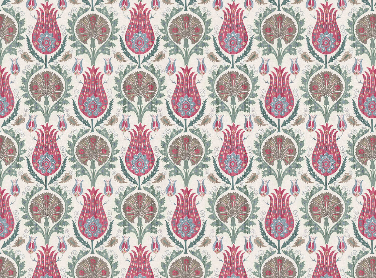 CW: Pinks and blue green | BASE: Luxury Linen