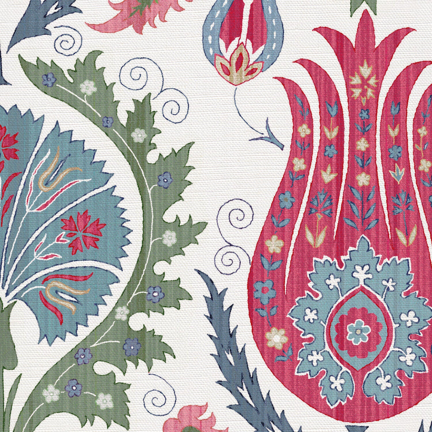 CW: Red blue and green | BASE: Luxury Linen | HERO