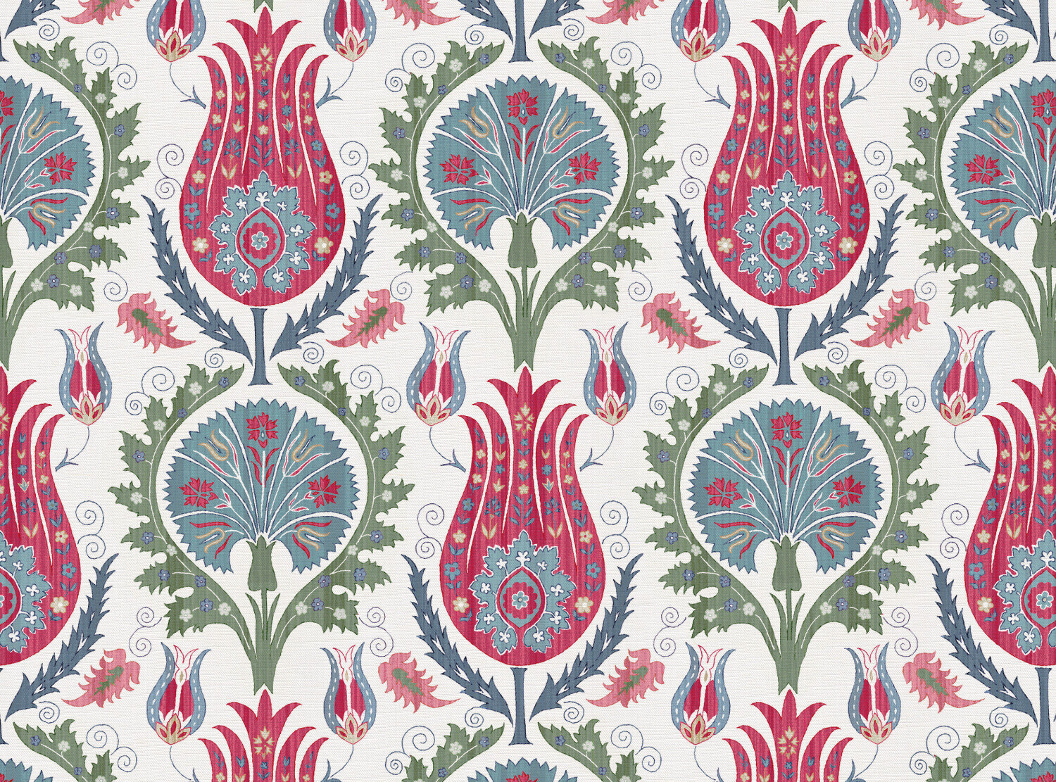 CW: Red blue and green | BASE: Luxury Linen