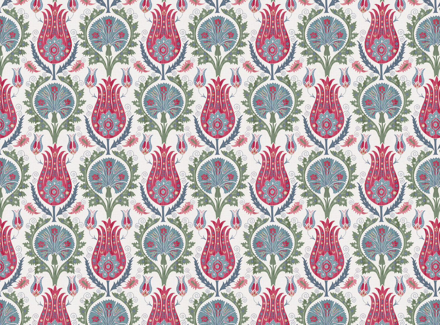 CW: Red blue and green | BASE: Luxury Linen