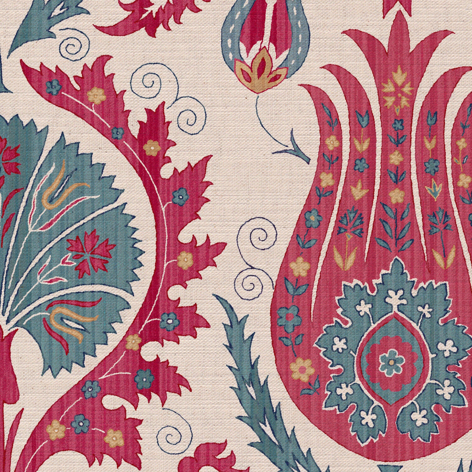 CW: Pinky red and grey blue | BASE: Mercia Linen | HERO