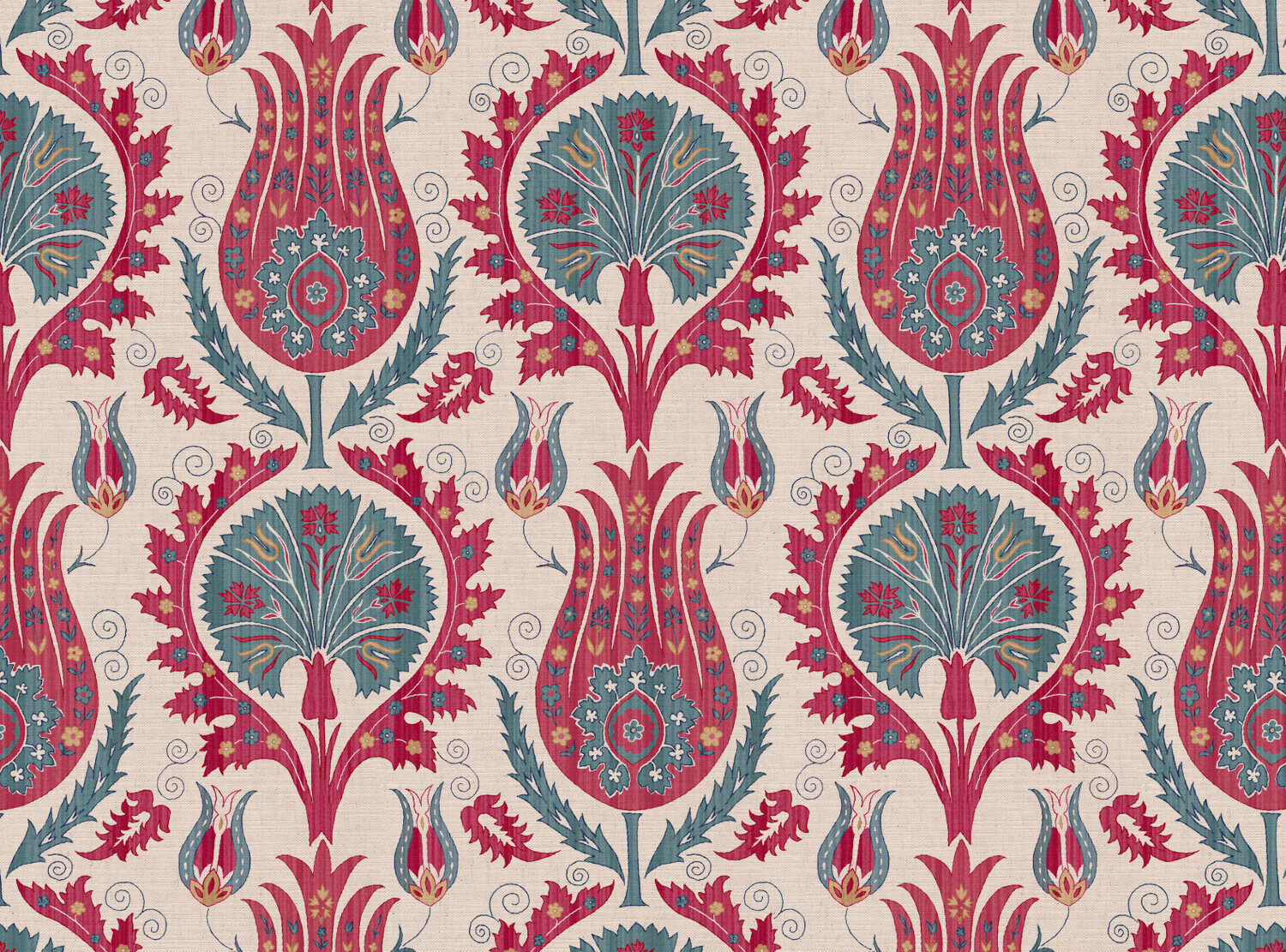 CW: Pinky red and grey blue | BASE: Mercia Linen