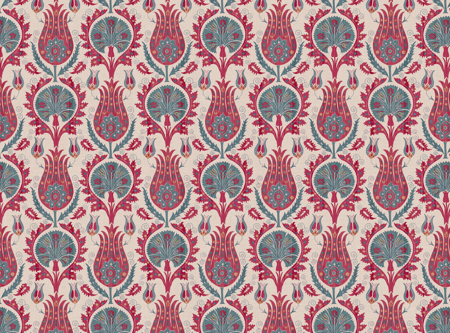 CW: Pinky red and grey blue | BASE: Mercia Linen