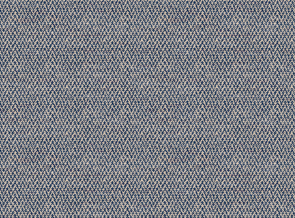 CW: Indigo on cream | BASE: Mercia Linen & Natural Luxury Linen
