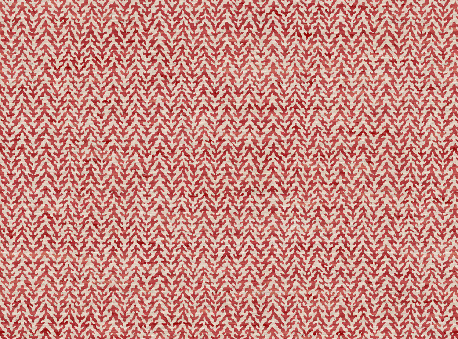 CW: Red coral and light ground | BASE: Mercia Linen & Natural Luxury Linen
