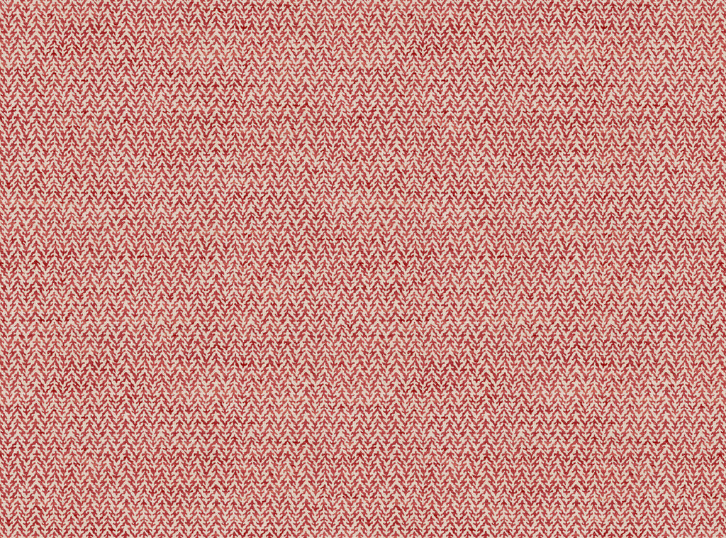 CW: Red coral and light ground | BASE: Mercia Linen & Natural Luxury Linen