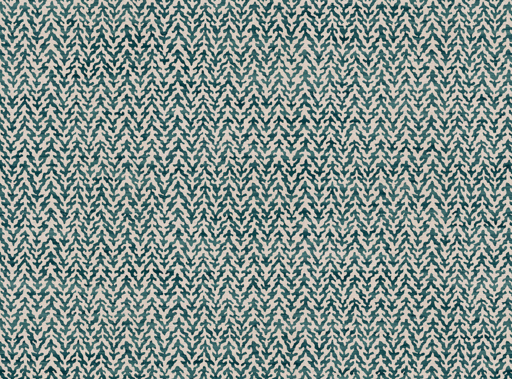 CW: Teal on white | BASE: Mercia Linen & Natural Luxury Linen