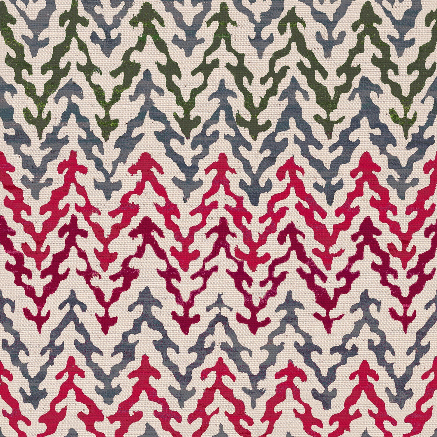 CW: Red blue and sage | BASE: Natural Luxury Linen | HERO