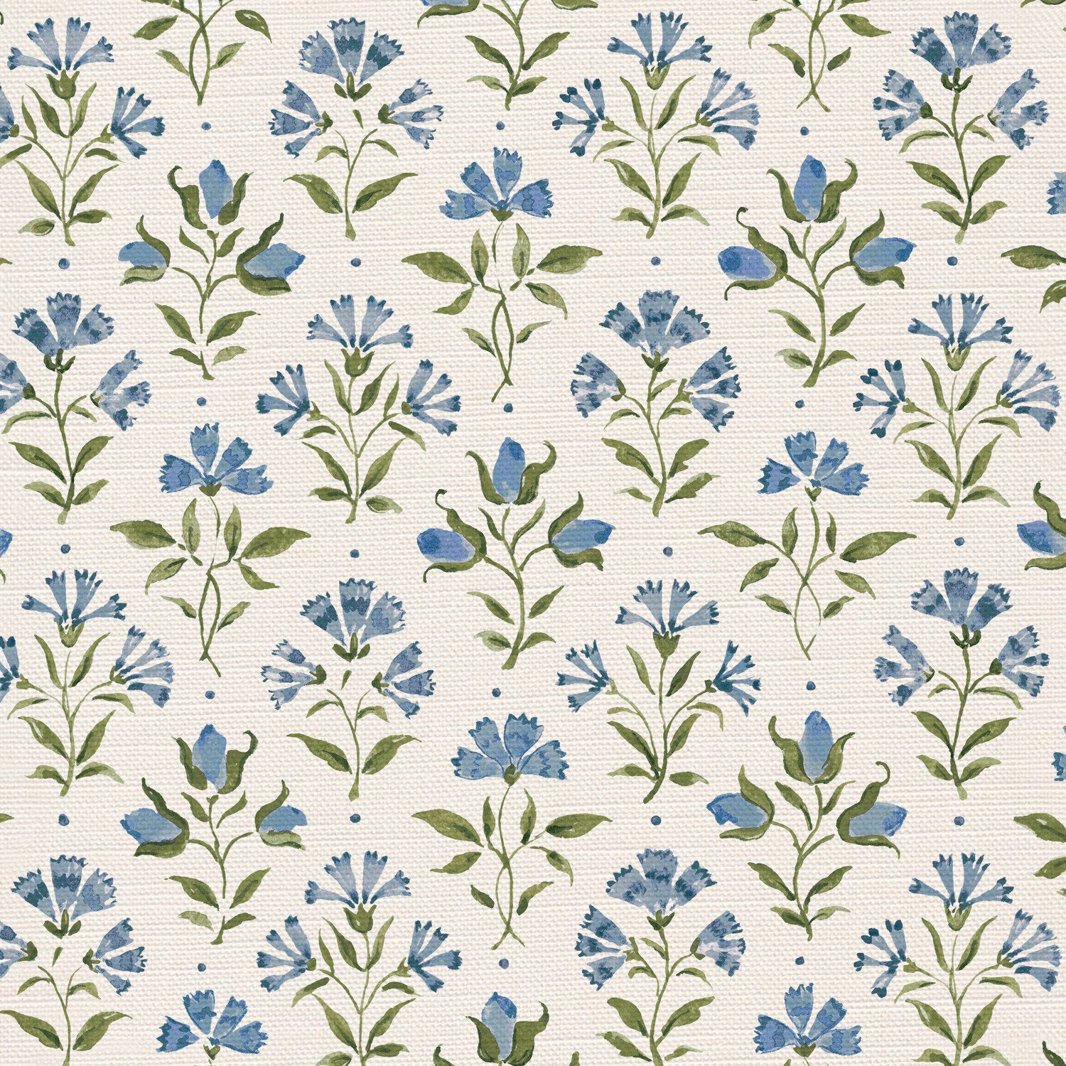 CW: Blue and moss green | BASE: Luxury Linen | HERO