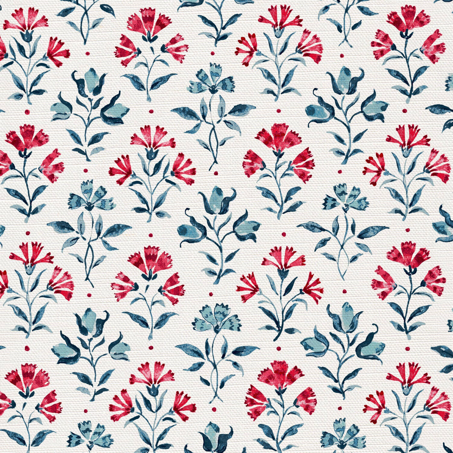 CW: Bright blue and red | BASE: Luxury Linen | HERO