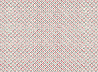 Coral and grey blue
