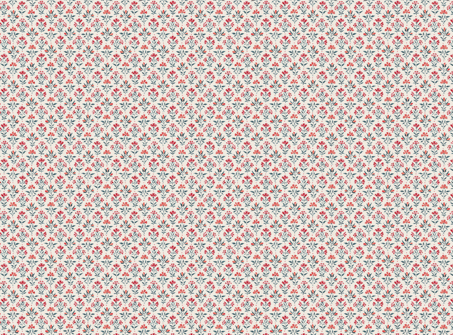 CW: Coral and grey blue | BASE: Luxury Linen