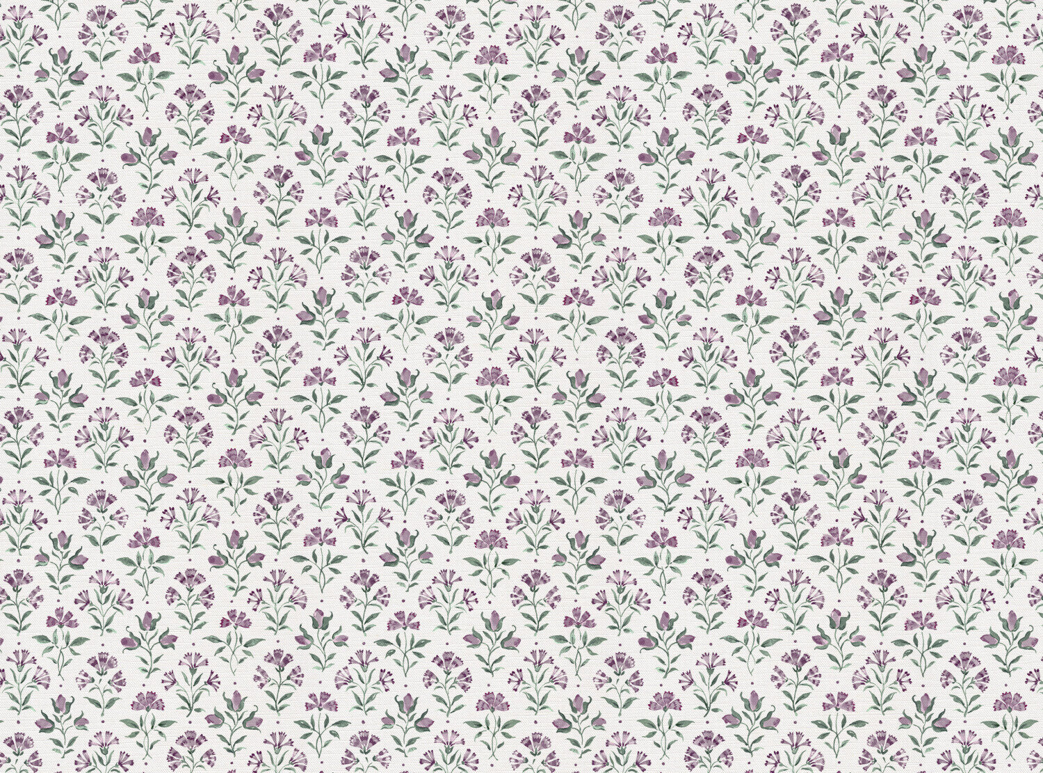 CW: Lilac and green white ground | BASE: Luxury Linen