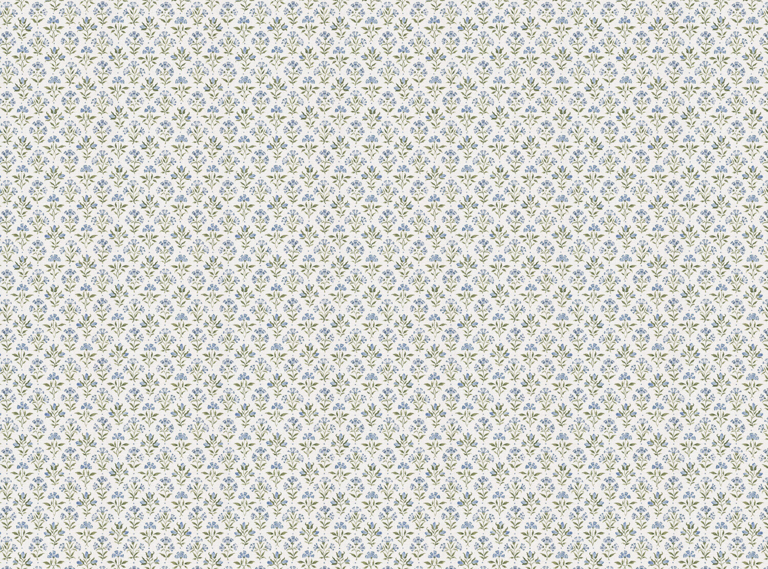 CW: Soft cornflower blue and green | BASE: Luxury Linen