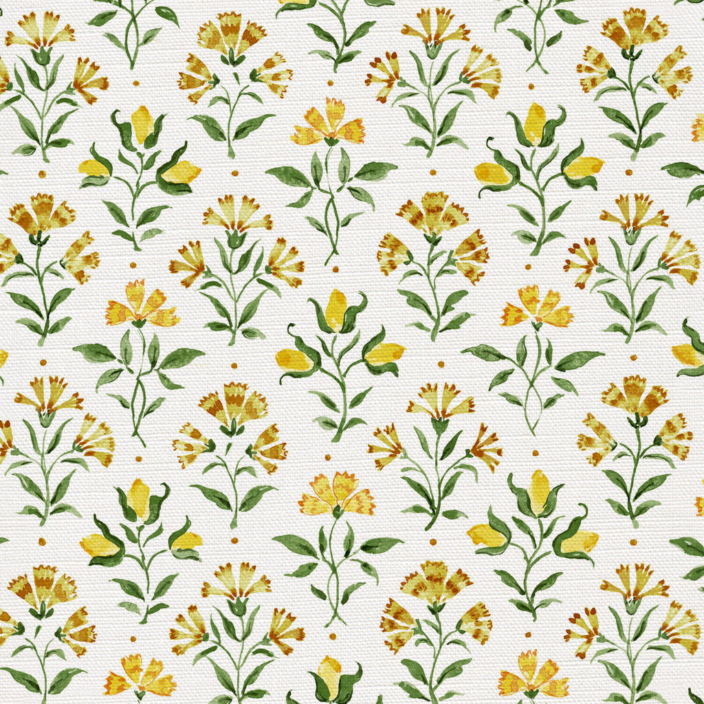 CW: Yellow green white ground | BASE: Luxury Linen | HERO