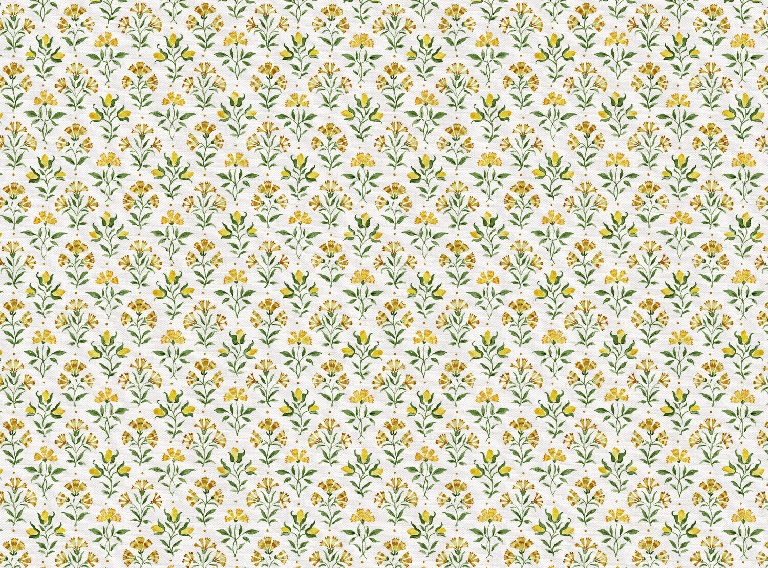 CW: Yellow green white ground | BASE: Luxury Linen