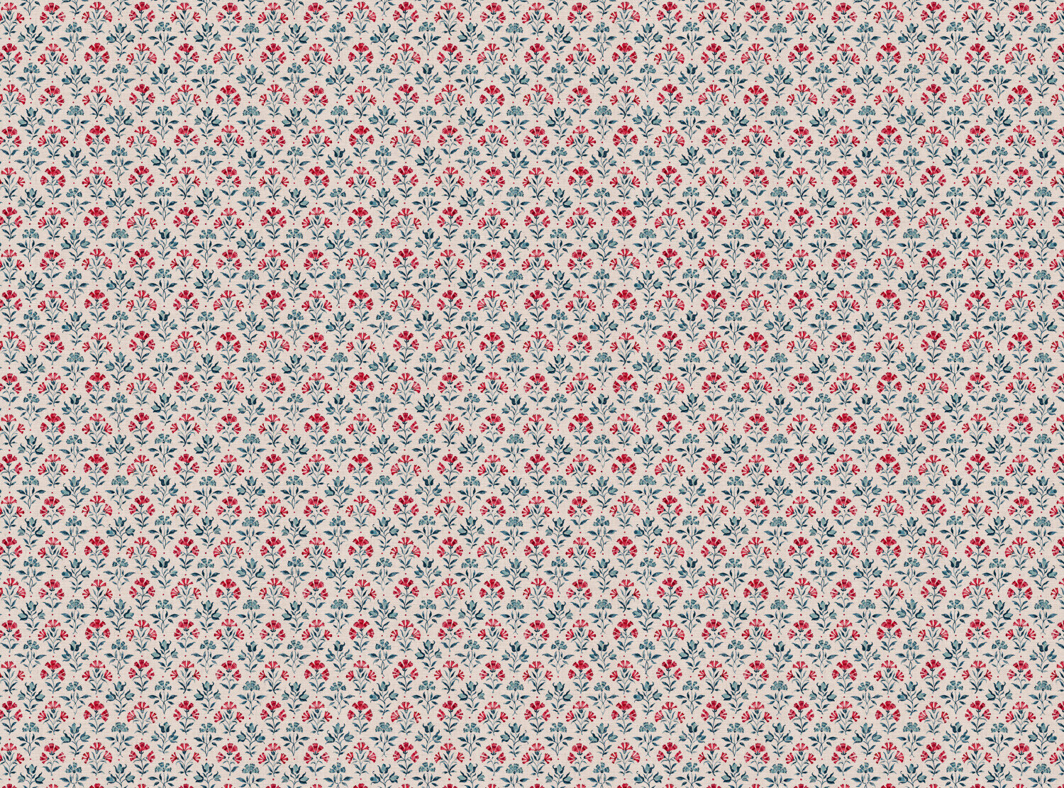 CW: Bright blue and red | BASE: Mercia Linen