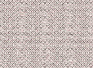 Lilac and green white ground