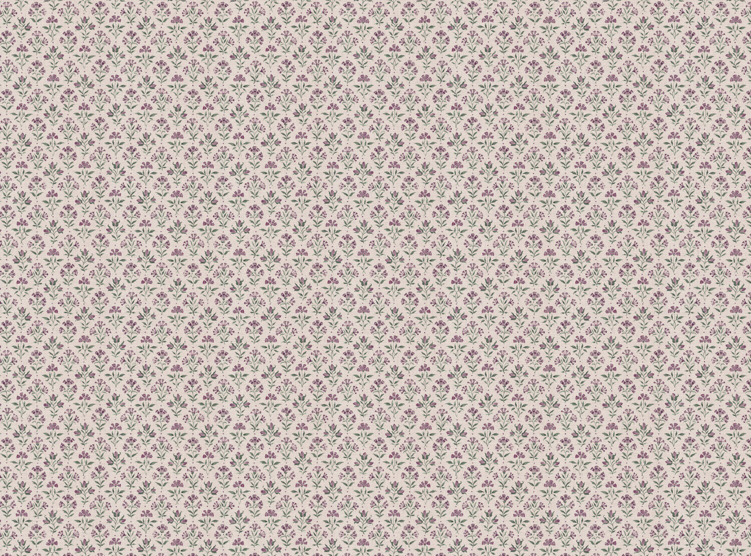 CW: Lilac and green white ground | BASE: Mercia Linen