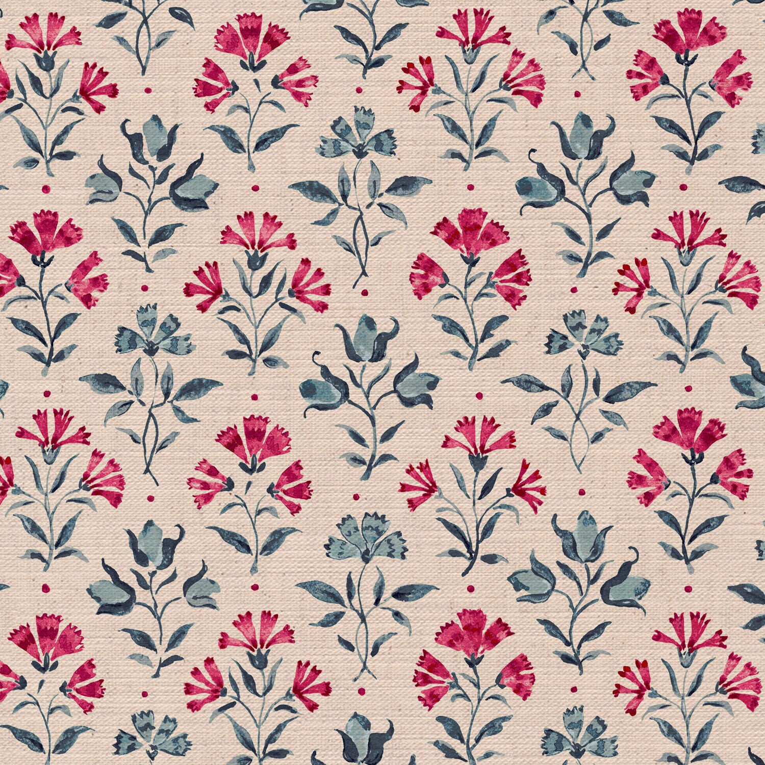 CW: Pinky red and grey blue | BASE: Mercia Linen | HERO