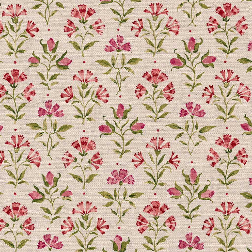 CW: Rouge pink and green | BASE: Mercia Linen | HERO