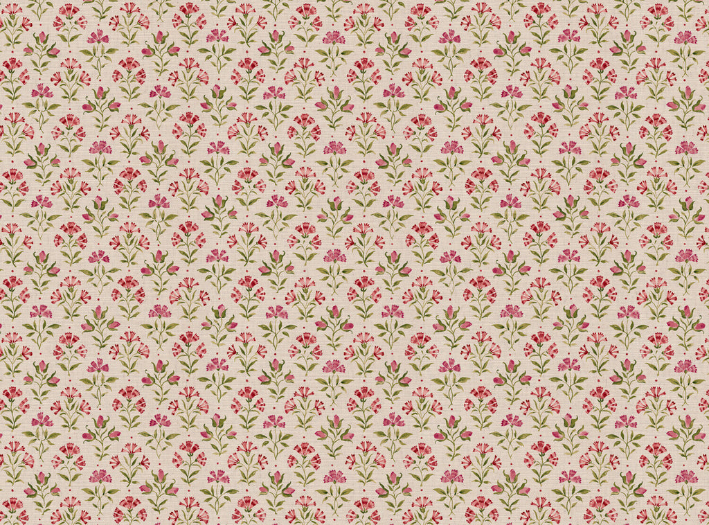 CW: Rouge pink and green | BASE: Mercia Linen