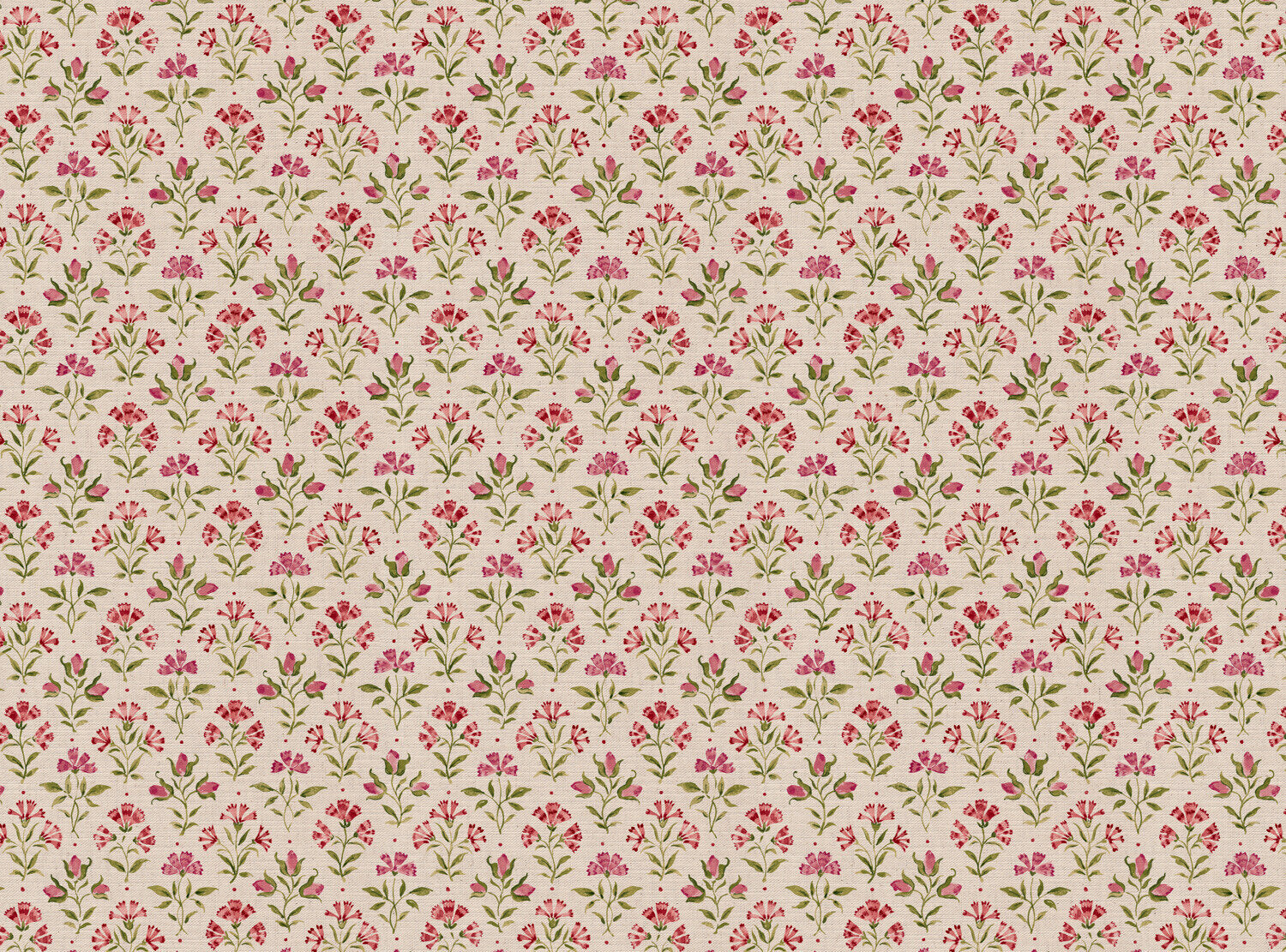 CW: Rouge pink and green | BASE: Mercia Linen