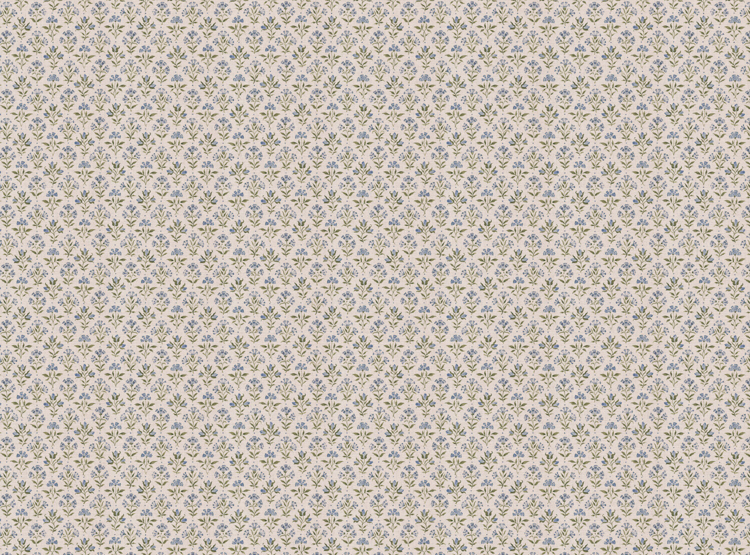 CW: Soft cornflower blue and green | BASE: Mercia Linen