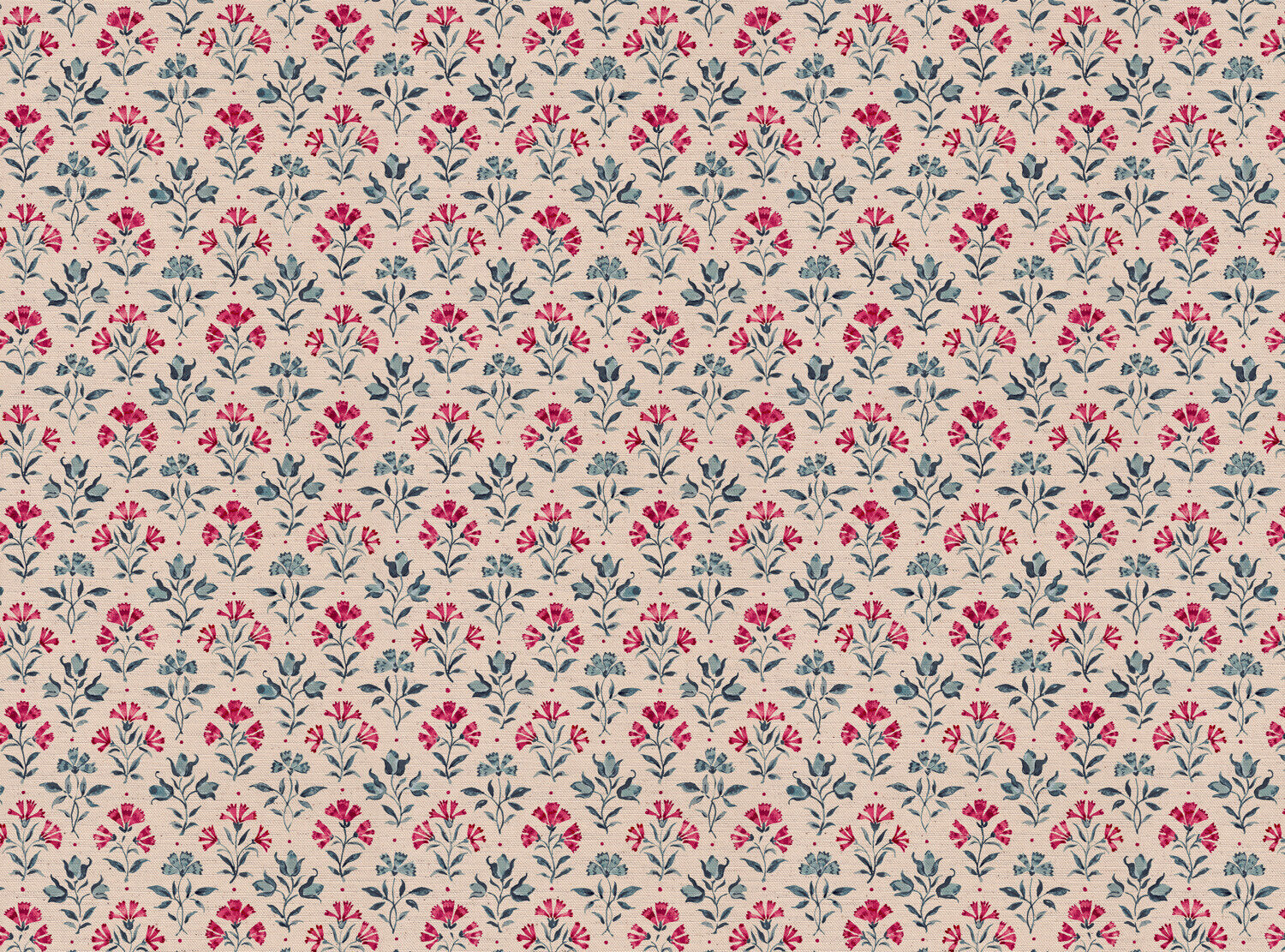 CW: Pinky red and grey blue | BASE: Natural Luxury Linen