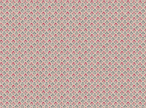 Pinky red and grey blue