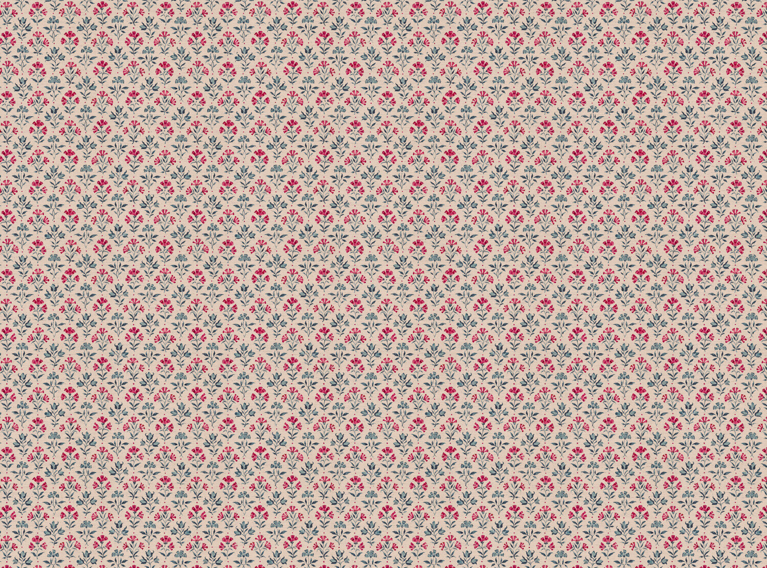 CW: Pinky red and grey blue | BASE: Natural Luxury Linen
