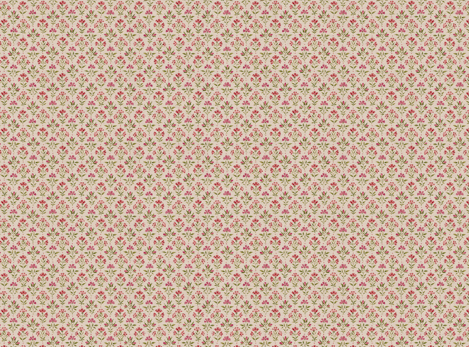 CW: Rouge pink and green | BASE: Natural Luxury Linen