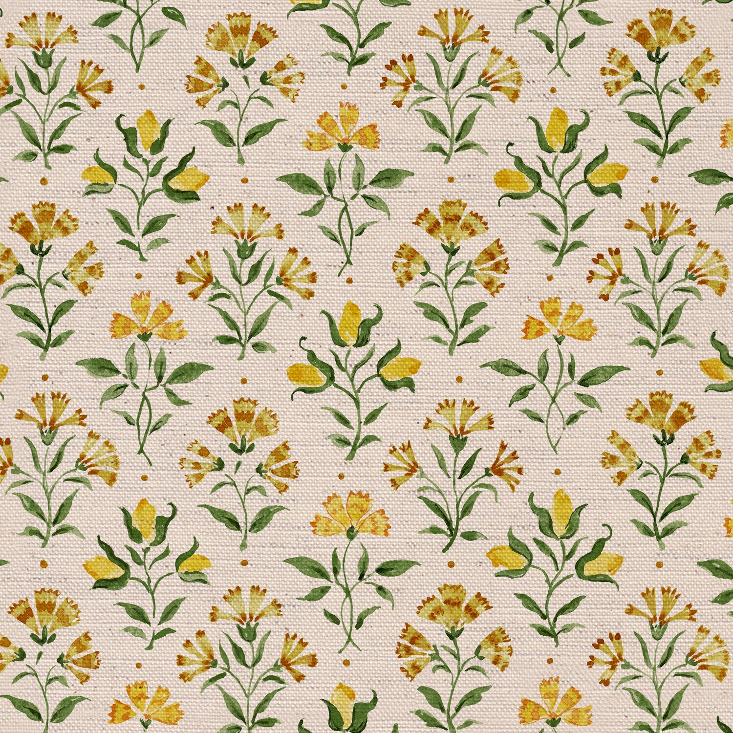 CW: Yellow green | BASE: Natural Luxury Linen | HERO