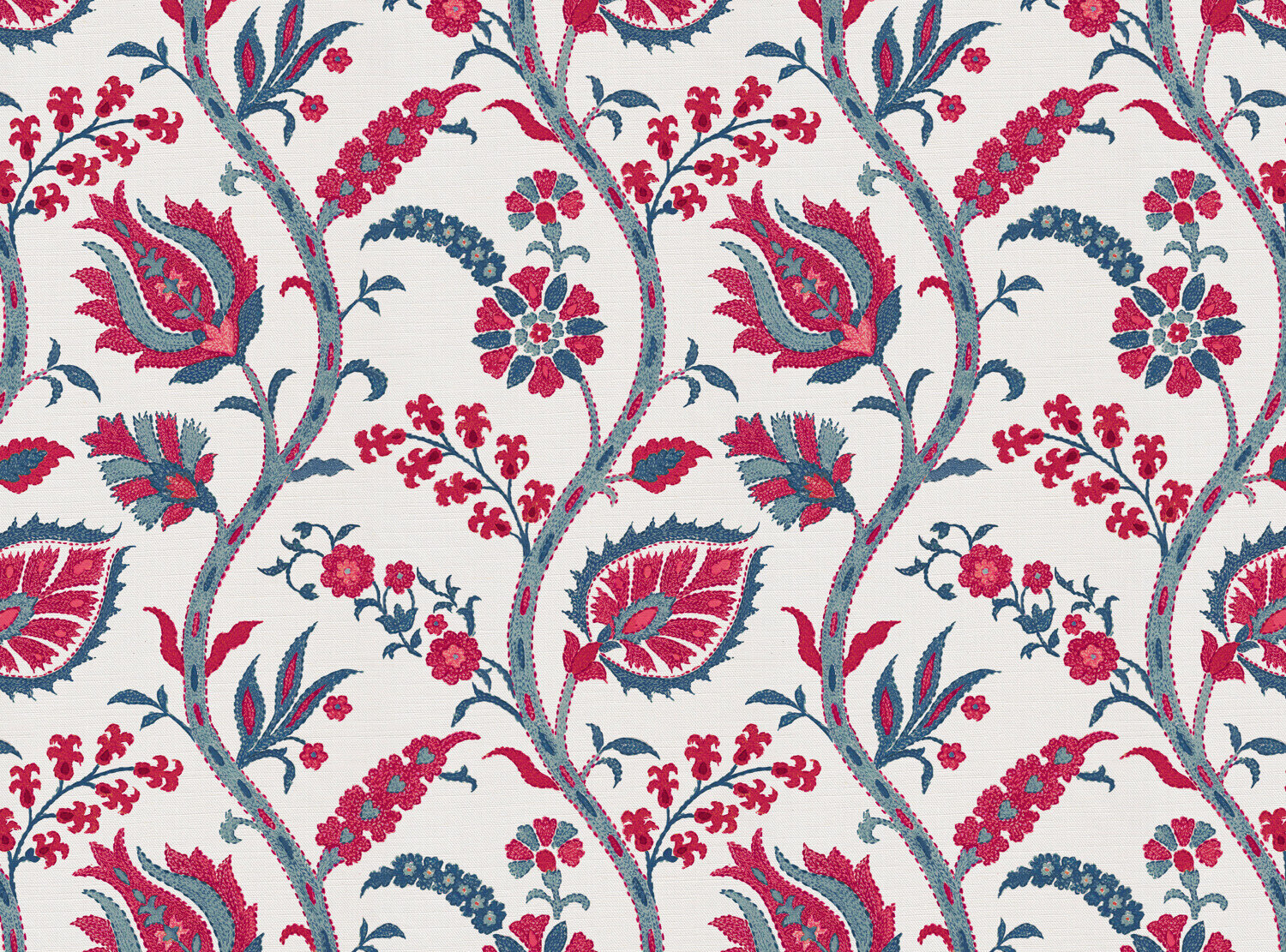 CW: Warm red and blues | BASE: Luxury Linen