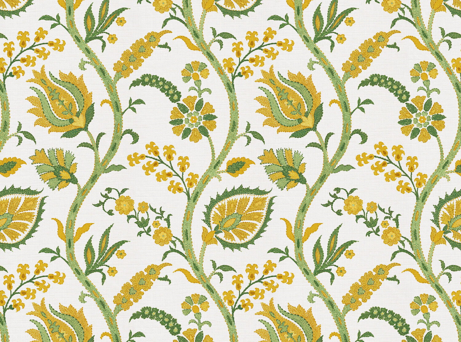 CW: Yellow and green | BASE: Luxury Linen
