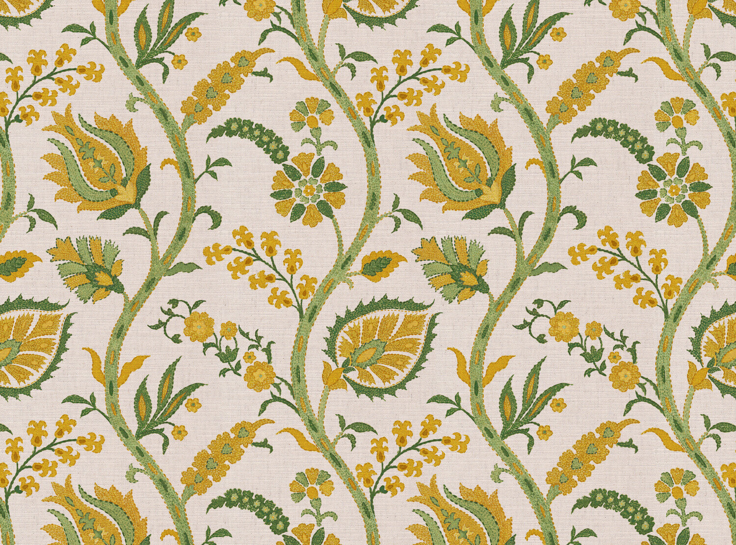 CW: Yellow and green | BASE: Mercia Linen