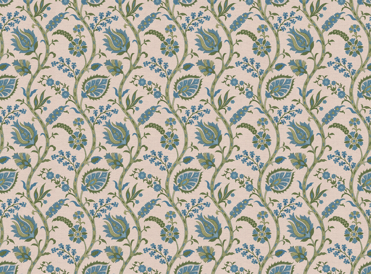 CW: Blue and moss green | BASE: Natural Luxury Linen