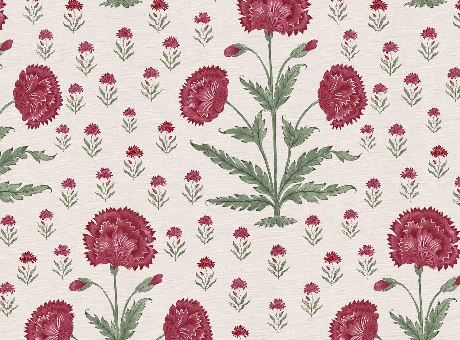 CW: Red damson and green | BASE: Luxury Linen