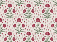 Red damson and green